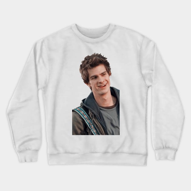 Andrew Garfield sticker Crewneck Sweatshirt by SharonTheFirst